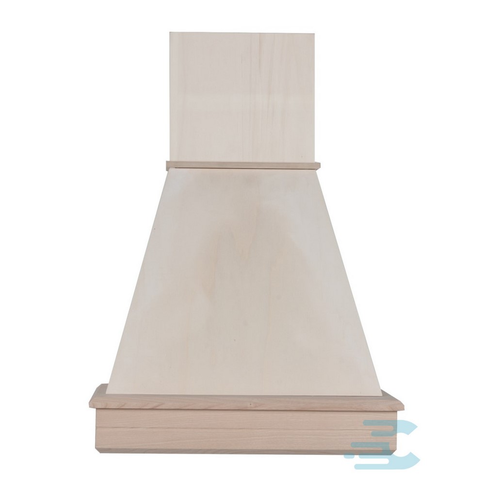 - Cappa classica STOCK 60 rustica legno frassino grezzo motore 218 mc/h